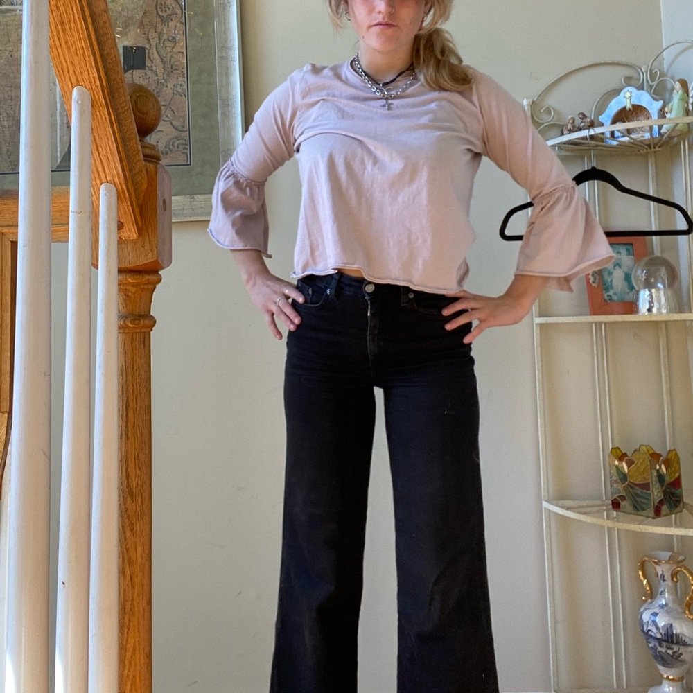Abercrombie & Fitch light pink top - Picture 5 of 9